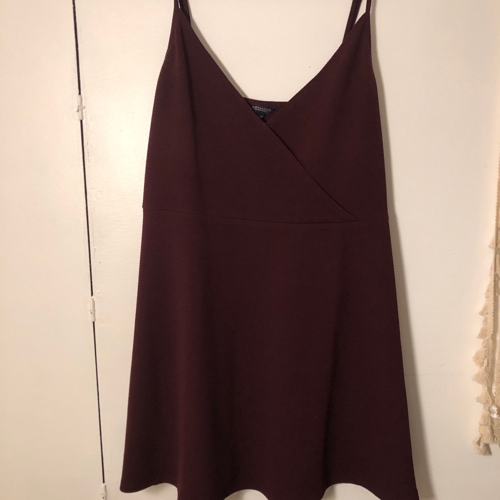 Maroon dress
